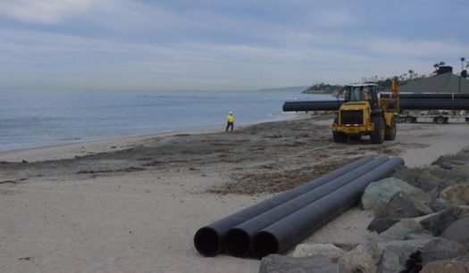 Sand Pipe Assembly Begins | Nature Collective